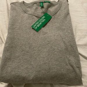 NWT mens long sleeve Benetton shirt